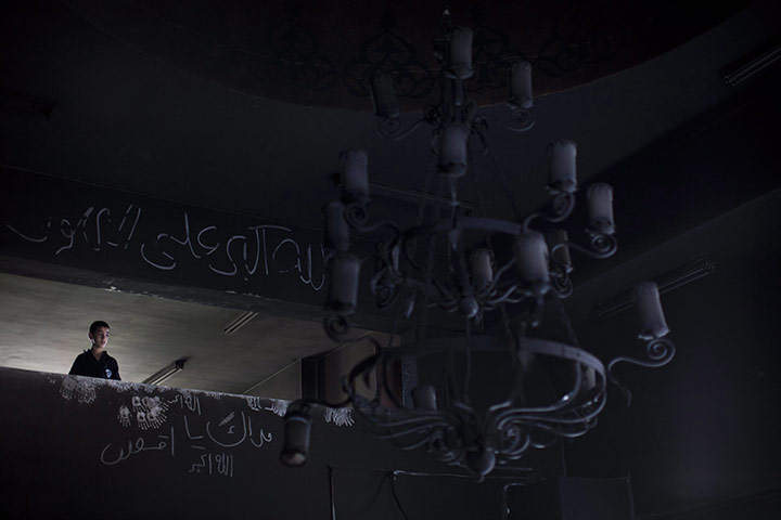 24 hours: Tuba-Zanghariyya, Israel: A fire damaged mosque