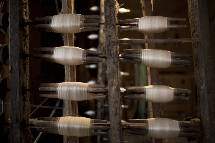 Silk industry in Herat: with support of Christian Aid’s partner RAADA