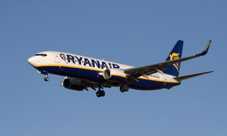 Ryanair: the world's favourite airline (surely some mistake - Ed).