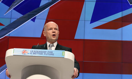 Foreign secretary William Hague