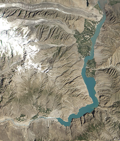 Satellite Eye on Earth: Pakistan’s Hunza Valley