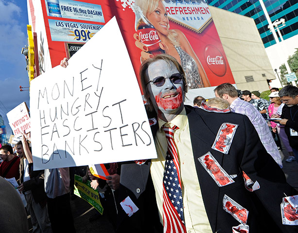 Wall Street Protests: Wall Street Protests Spread To Las Vegas
