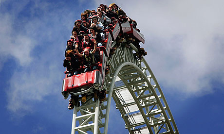 Rollercoaster At Thorpe Park