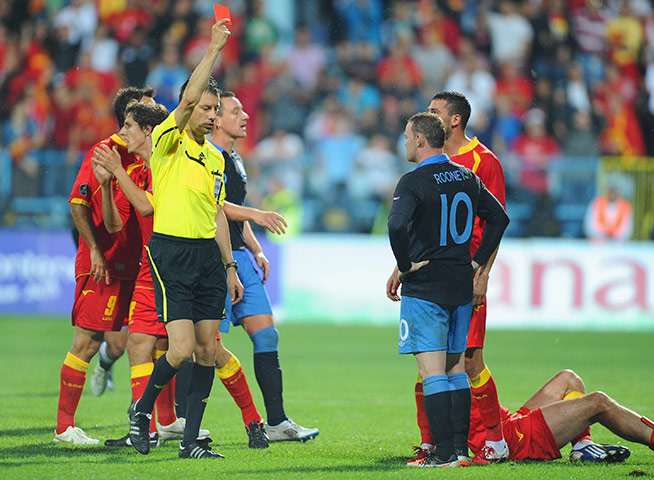 footy: Montenegro v England - EURO 2012 Qualifier