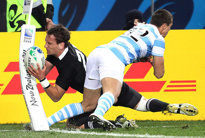 sport: New Zealand vs Argentina