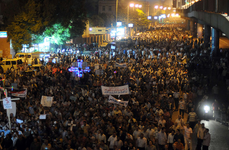 Coptic protest in Cairo: Coptic protest in Cairo