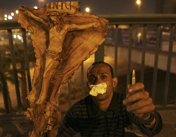 Coptic protest in Cairo: Coptic protest in Cairo