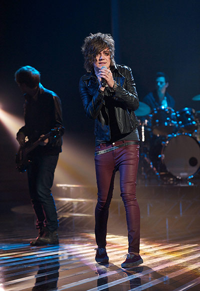 X factor fashion update: The X Factor 2011  Frankie Cocozza
