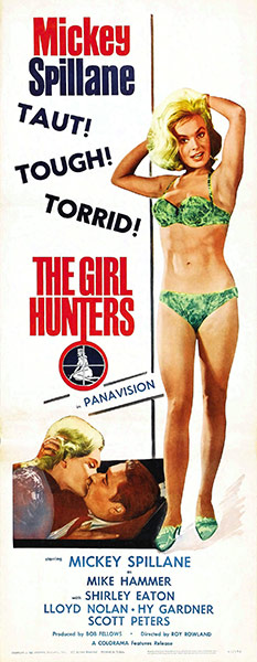 Film posters: Poster for the film The Girl Hunters
