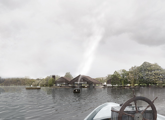 Windermere museum: Team B's shortlisted design 