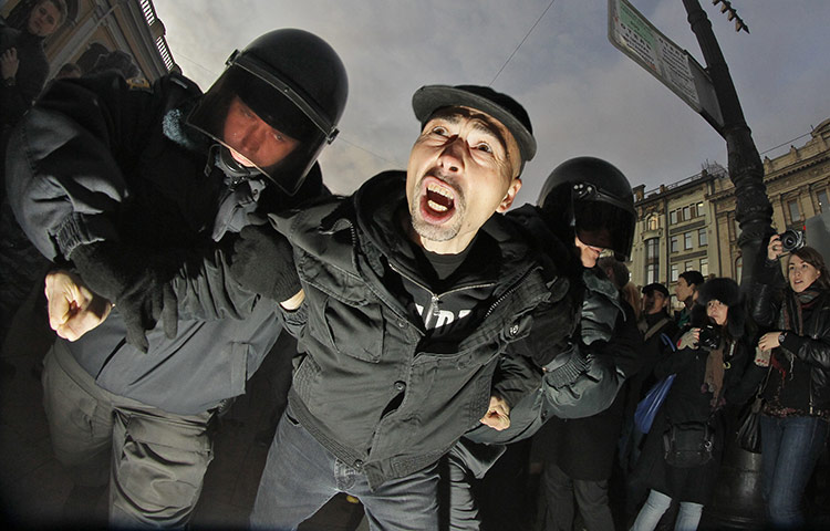 24 hours in pictures: St Petersburg