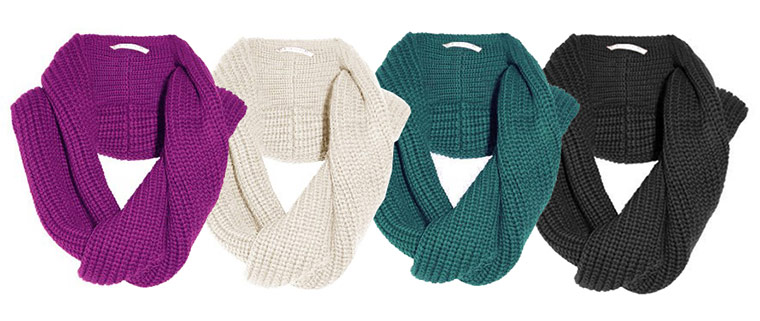 komodoriadknitdress: Ethical Fashion fair trade snoods