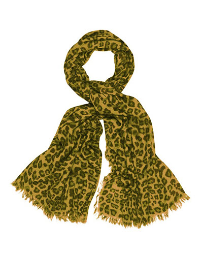 komodoriadknitdress: Ethical fashion leopard print pashmina