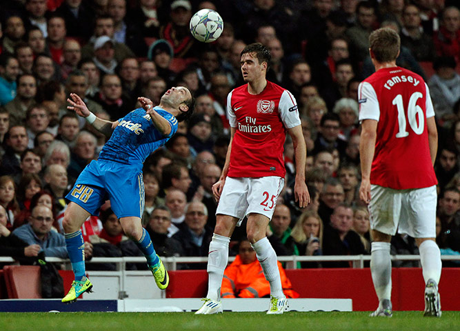 football: Arsenal Vs Olympic Marseille