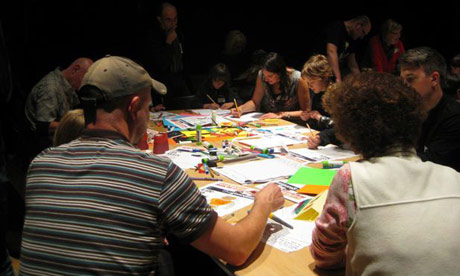 Guardian Big Draw : Education Centre - Big Draw 2011