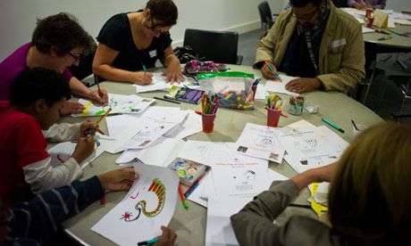 Guardian Big Draw : Education Centre - Big Draw 2011