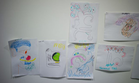 Guardian Big Draw : Education Centre - Big Draw October 2011