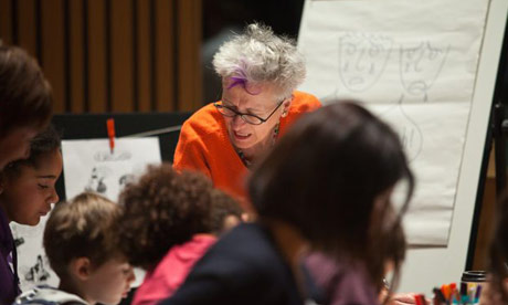 Guardian Big Draw : Education Centre - Big Draw October 2011