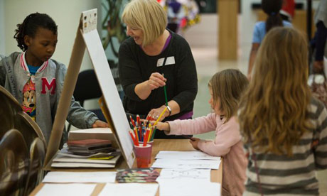 Guardian Big Draw : Education Centre - Big Draw 8 October 2011
