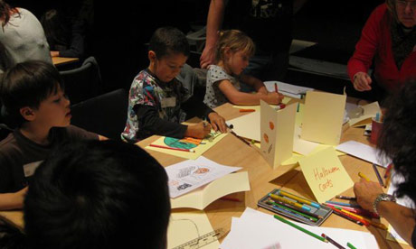 Guardian Big Draw : Education Centre - Big Draw October 2011