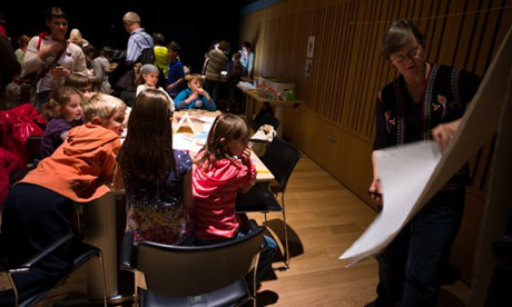Guardian Big Draw : Education Centre - Big Draw October 2011