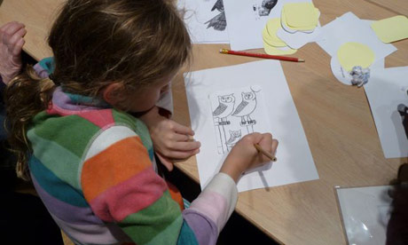 Guardian Big Draw : Education Centre - Big Draw, 8 October, 2011