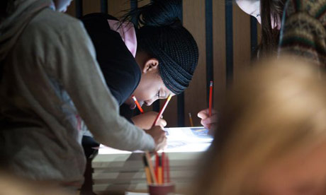 Guardian Big Draw : Education Centre - Big Draw, October 2011