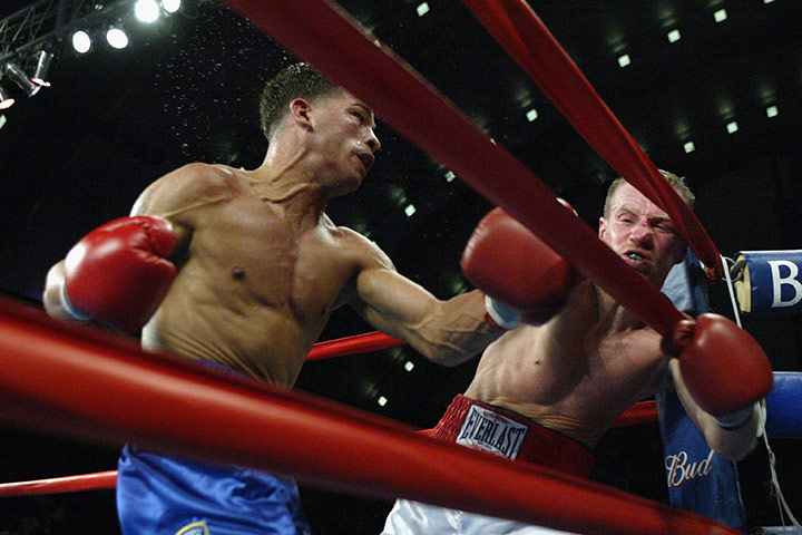 Boxing: Gatti connects