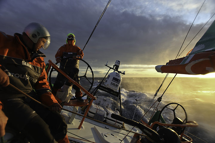 The week in sport: Groupama Sailing Team sail to Cape Town during leg 1 of the Volvo Ocean Rac