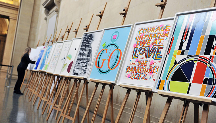 Seven Days on Stage: Olympic Posters for London 2012 by UK Artists Unveiled