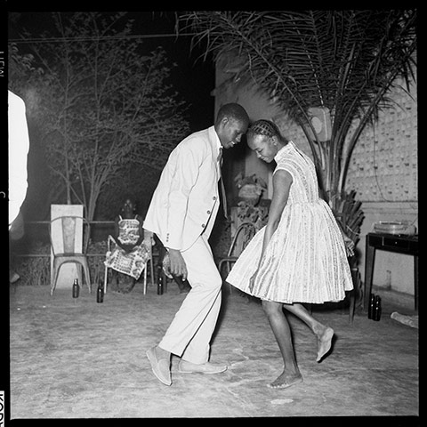 paris: Nuit de Noel by Malick Sidibé