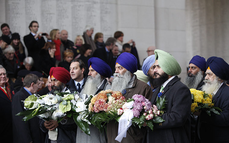Armistice day update: An Indian delegation prepares to lay wreaths at the Menin Gate, Belgium