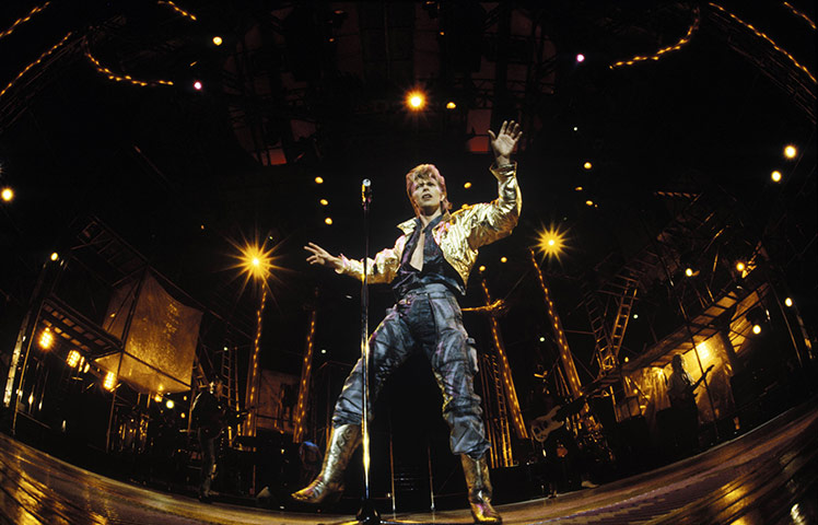 David Bowie life in pix: David Bowie on tour in Australia