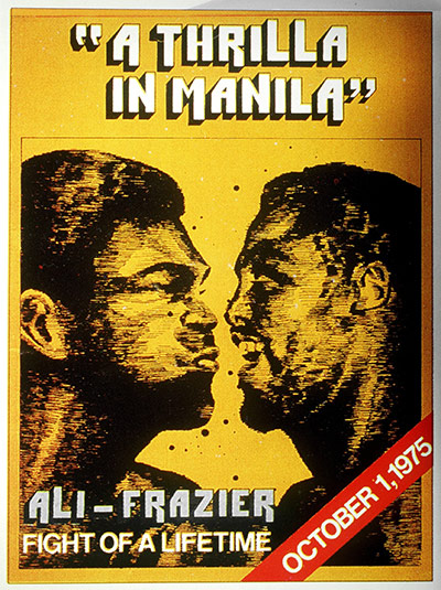 Thrilla in Manila: The programme from the Ali - Frazier Thrilla in Manila fight