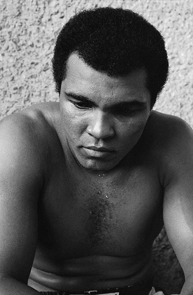 Thrilla in Manila: A thoughtful looking Muhammad Ali in Manila