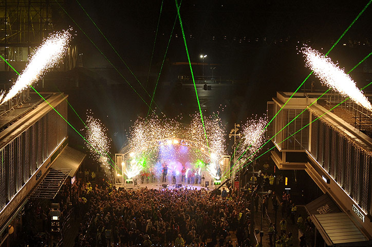 Week in Music: Westfield Stratford City Christmas Lights Switch On