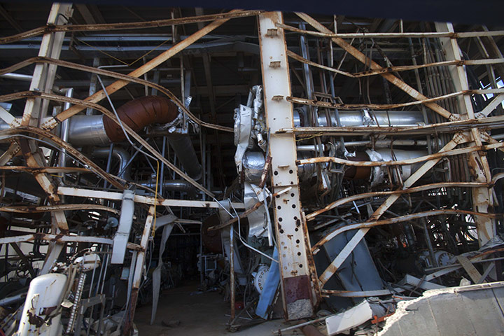 Inside Fukushima: Plant destruction