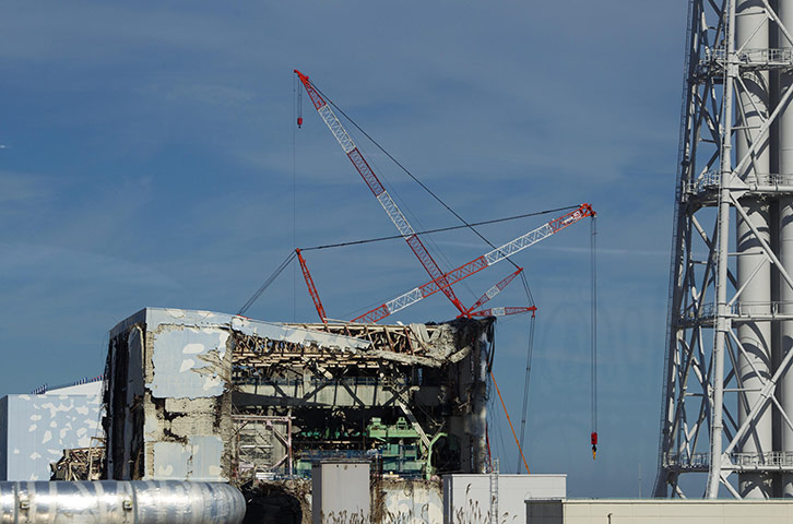 Inside Fukushima: Unit 4 reactor