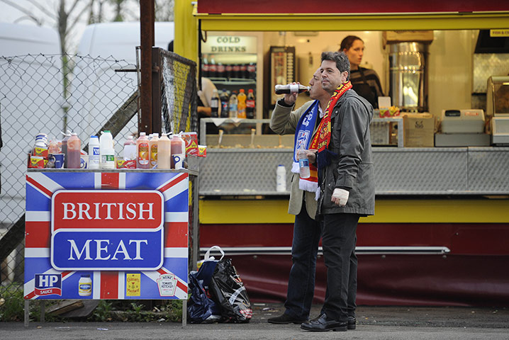 England versus Spain: Pre match snacks