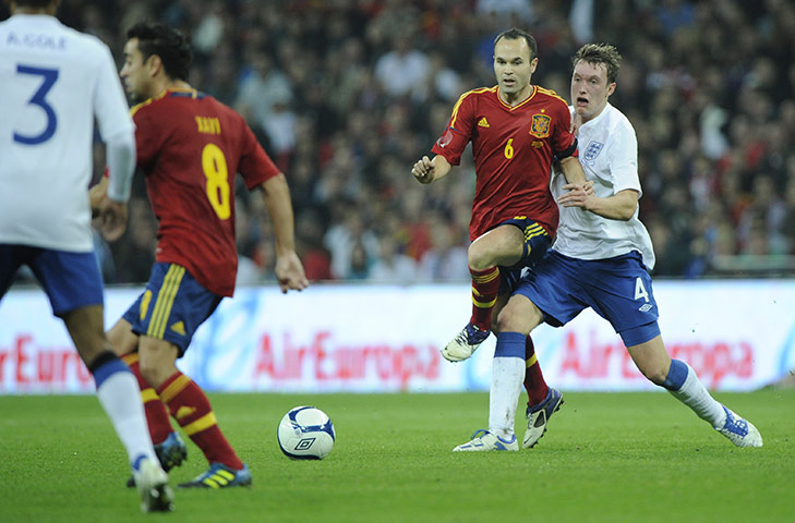 Spain game: England v Spain