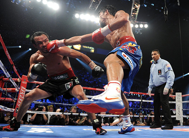 boxing: Manny Pacquiao v Juan Manuel Marquez