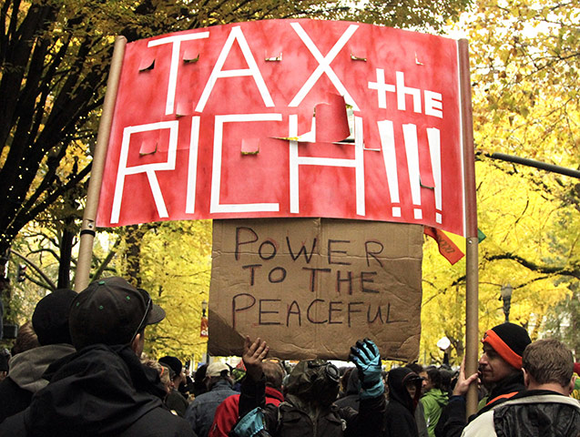 Occupy Portland: Protesters were allowed back into the camp on Sunday morning