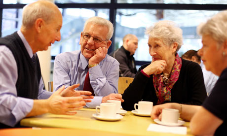 Pensioners tea dance