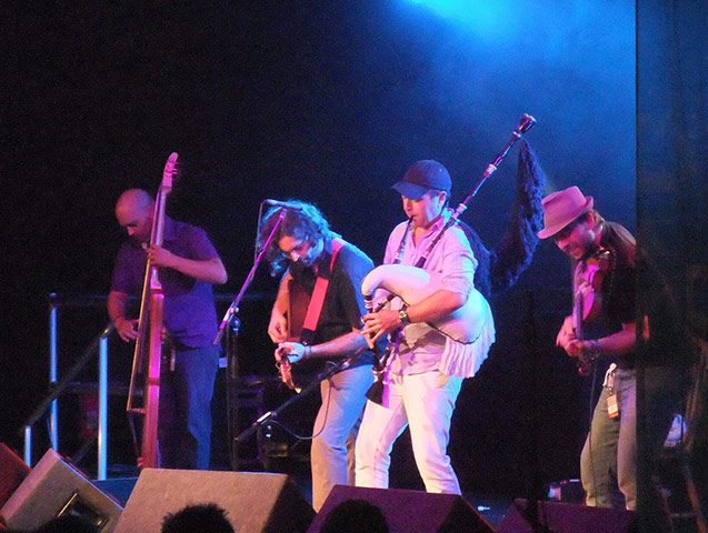 Your Gig Pictures: Anxo Lorenzo Band at Cambridge Folk Festival