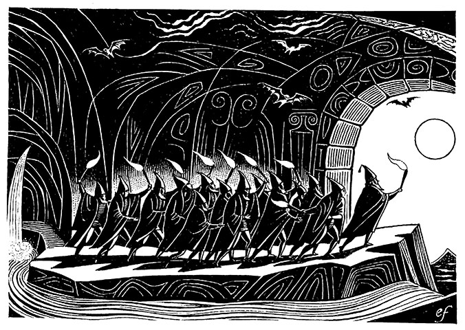 Folio Society winners: A scene from Tolkien's Hobbit