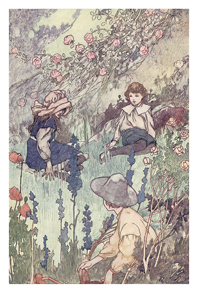 Folio Society winners: A scene from Hodgson Burnett's The Secret Garden