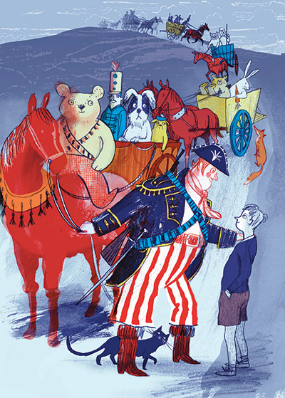 Folio Society winners: A scene from John Masefield's The Midnight Folk