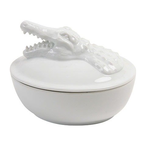 Animal magic: Crocodile bowl by Graham & Green 