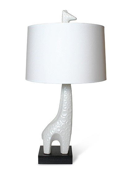Animal magic: Jonathan Adler giraffe lamp