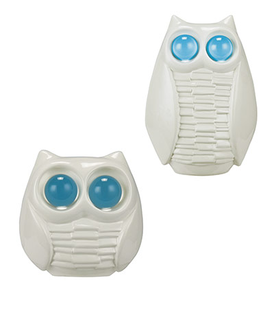 Animal magic: White owls, from Argos